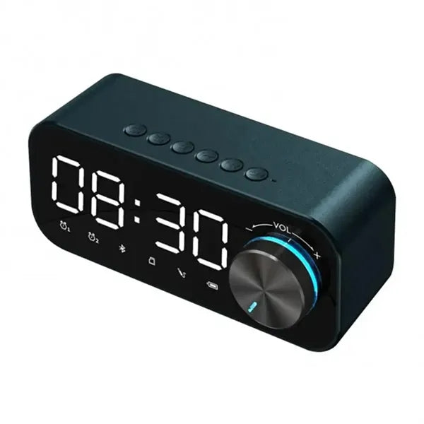 LED Bluetooth Speaker with Alarm Clock
