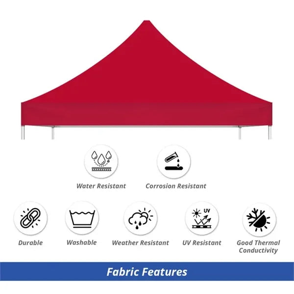 Red Canopy Tent Package (Topper + Frame)