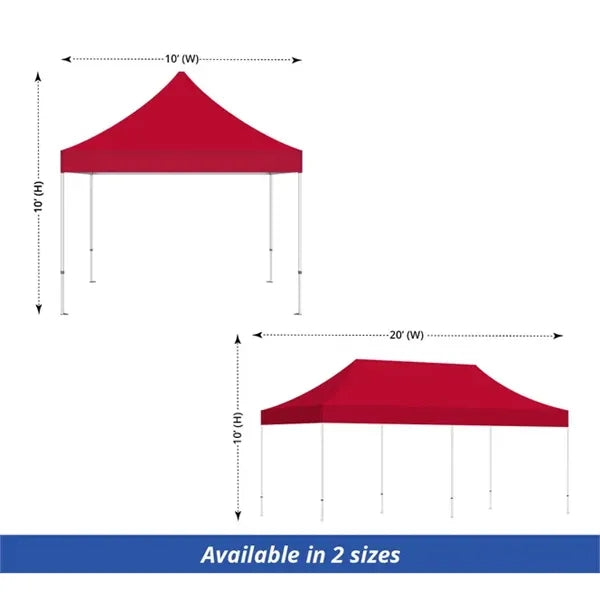 Red Canopy Tent Package (Topper + Frame)