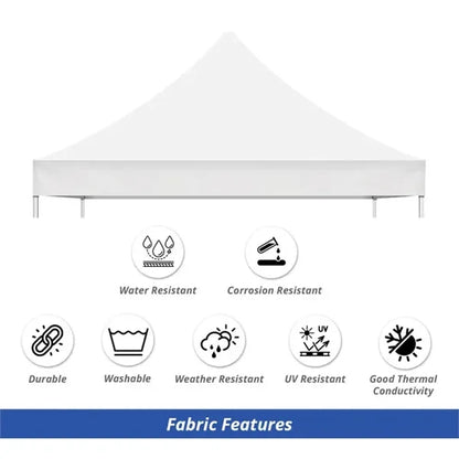 White Canopy Tent (Topper + Frame)