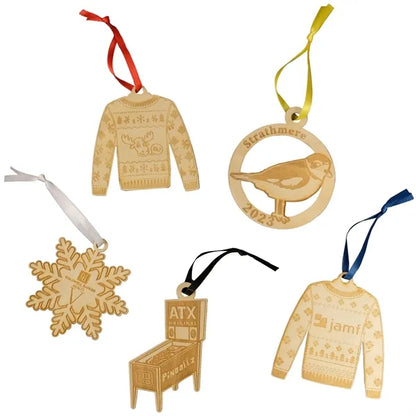Wood Ornaments