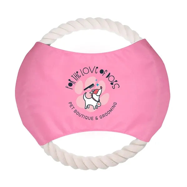 Full Color Fido Flier Dog Rope Toy