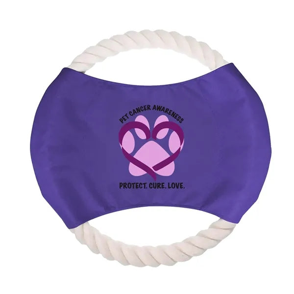 Full Color Fido Flier Dog Rope Toy