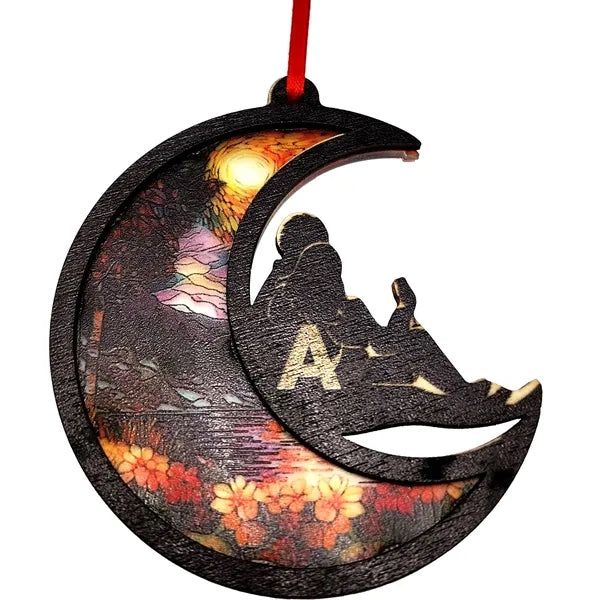 Suncatcher Layered Wood Ornament