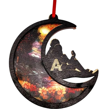 Suncatcher Layered Wood Ornament