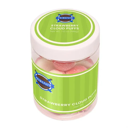 Large Jar Strawberry Cloud Puffs