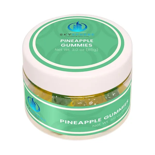 Small Jar Pineapple Gummies
