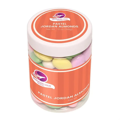 Large Jar Pastel Jordan Almonds