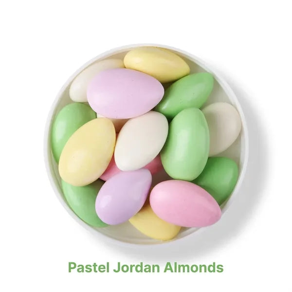 Large Jar Pastel Jordan Almonds