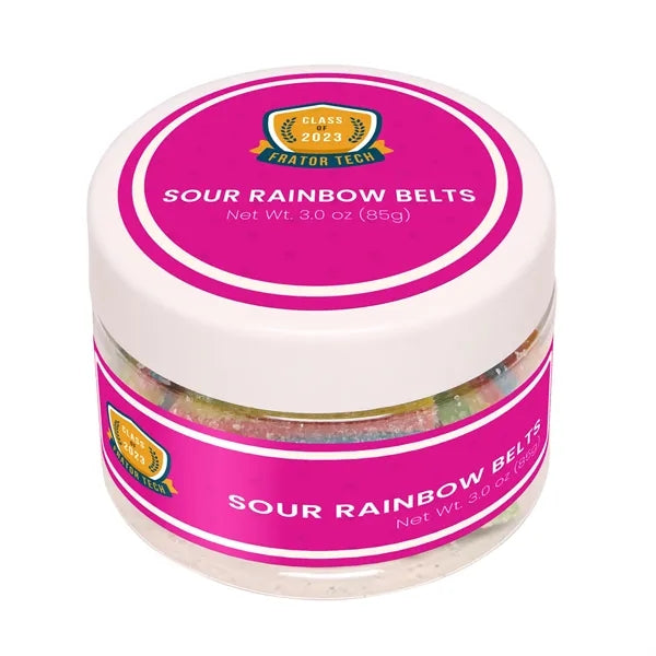 Small Jar Sour Rainbow Belts