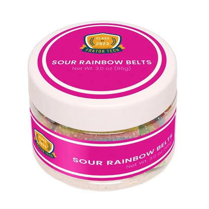 Small Jar Sour Rainbow Belts
