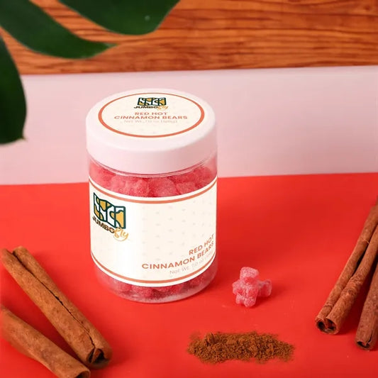 Jelly Belly Unbearably Hot Cinnamon Bears: Large Jar