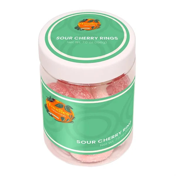 Large Jar Sour Cherry Rings