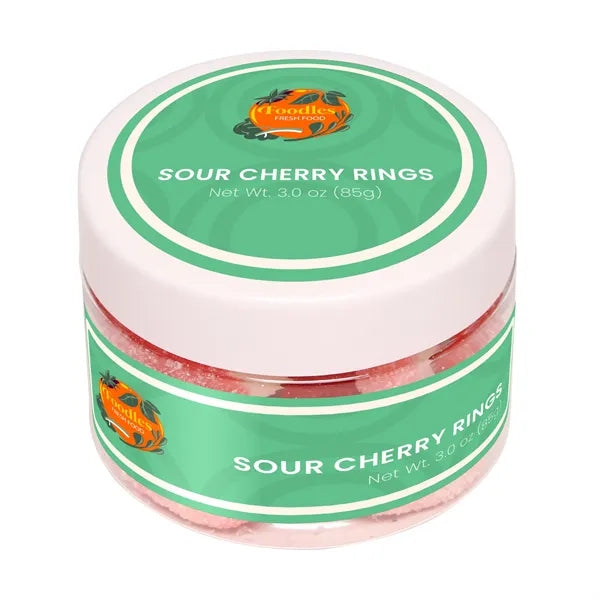 Small Jar Sour Cherry Rings
