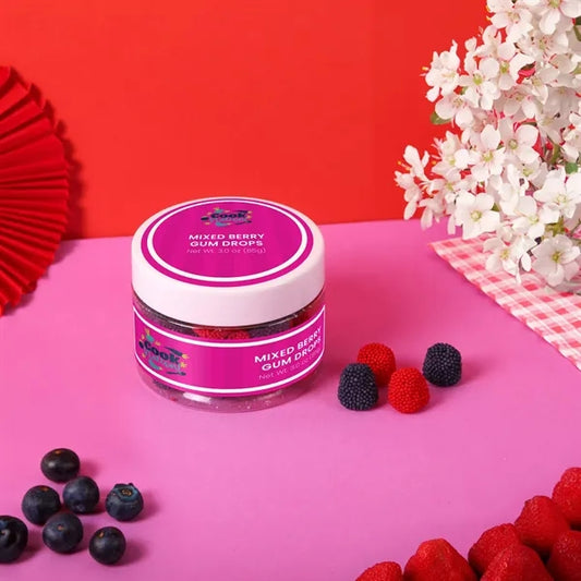 Small Jar Mixed Berry Gum Drops