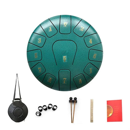 12" 13 Notes-C Major Steel Tongue Drum