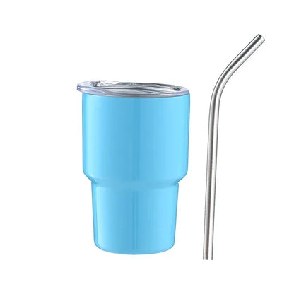 3oz Tumbler Shot Glass with Lid & Straw