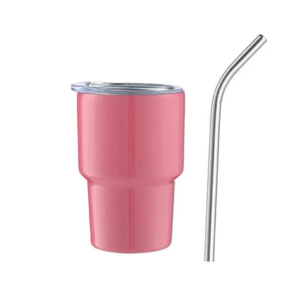 3oz Tumbler Shot Glass with Lid & Straw