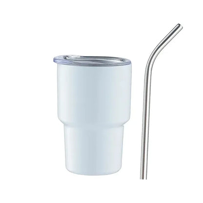 3oz Tumbler Shot Glass with Lid & Straw