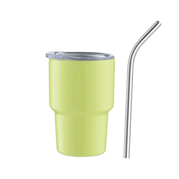 3oz Tumbler Shot Glass with Lid & Straw