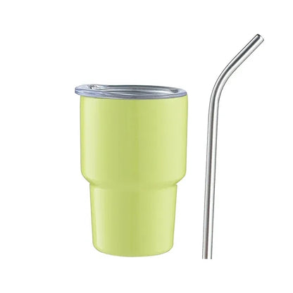 3oz Tumbler Shot Glass with Lid & Straw