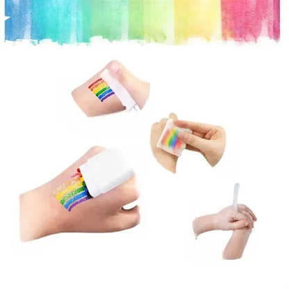 Rainbow Pride Face Paint