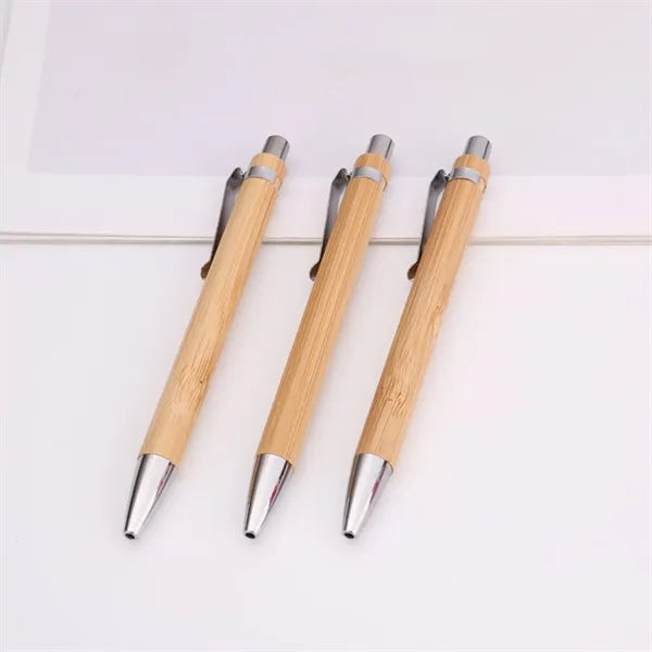 Eco friendly bamboo ballpoint pen