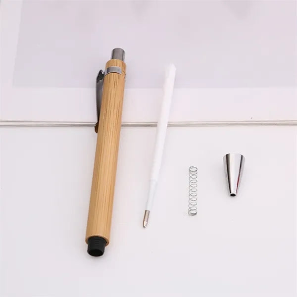 Eco friendly bamboo ballpoint pen