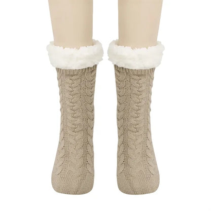 Unisex Winter Thick Nonskid Soft Slipper Socks