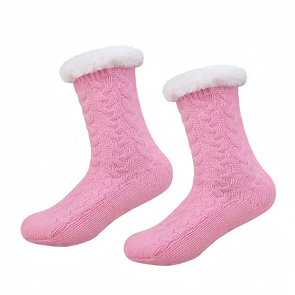 Unisex Winter Thick Nonskid Soft Slipper Socks