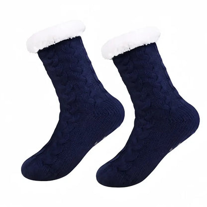 Unisex Winter Thick Nonskid Soft Slipper Socks