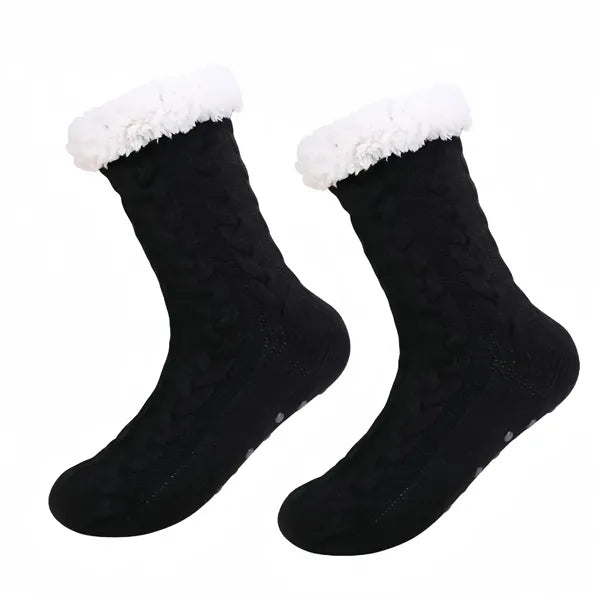 Unisex Winter Thick Nonskid Soft Slipper Socks