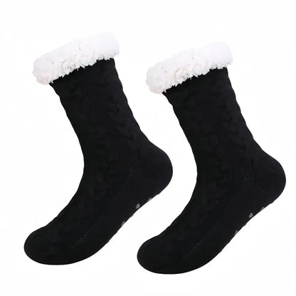 Unisex Winter Thick Nonskid Soft Slipper Socks