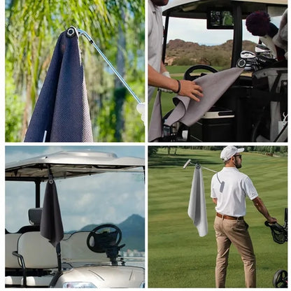 Magnetic Microfiber Golf Towel
