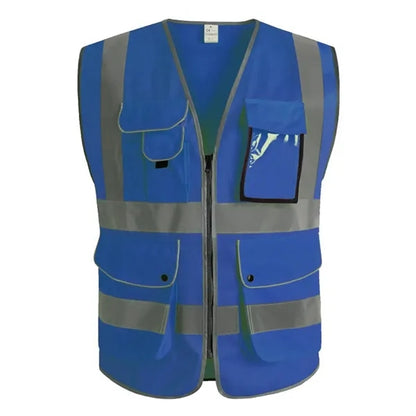 High Visibility Polyester Reflective Safety Vest
