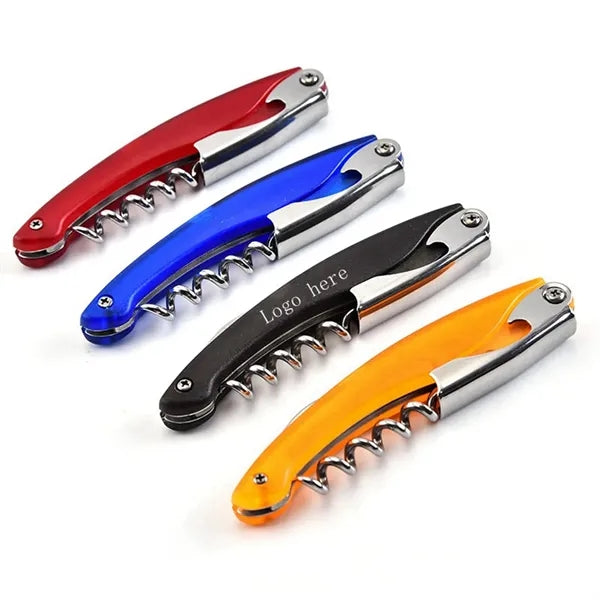 Corkscrew Opener with Knife