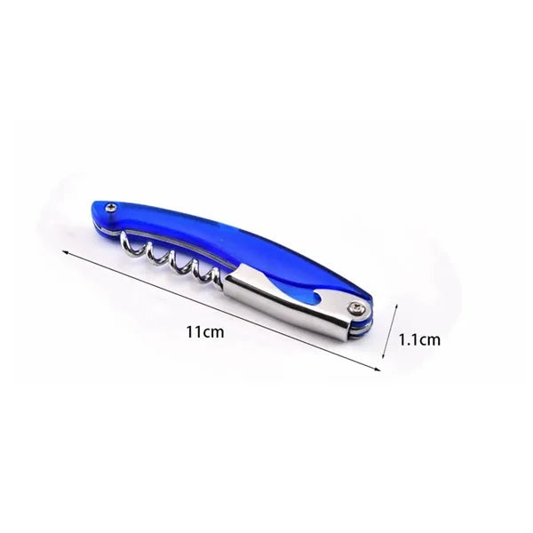 Corkscrew Opener with Knife