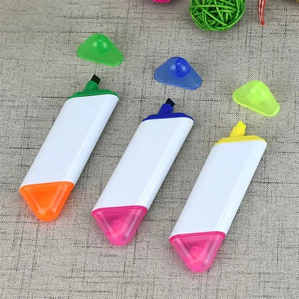 2-In-1 Double-Headed Two-Color Highlighter Marker Pen