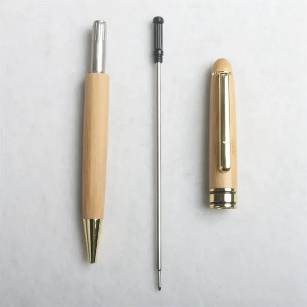 Eco-Friendly Bamboo Wood Pen & Case Executive Gift Set