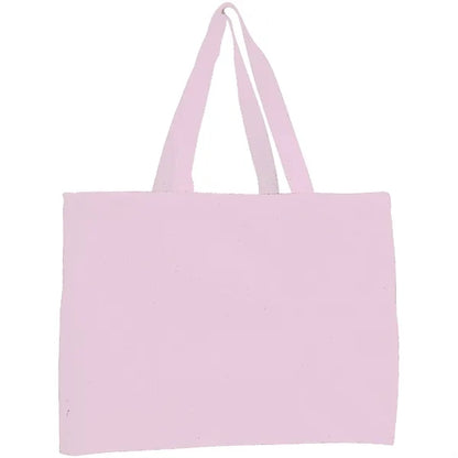 12 oz. Cotton Canvas Gusset Tote Bag (15"x12"X4")
