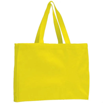 12 oz. Cotton Canvas Gusset Tote Bag (15"x12"X4")
