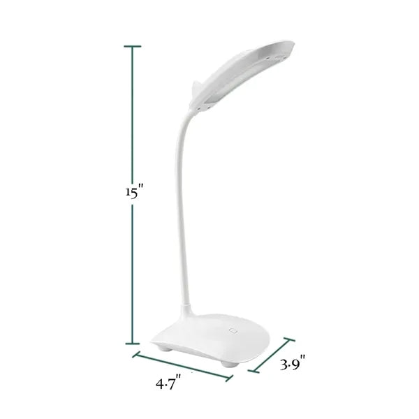 LED Dolphin Rechargeable Reading Desk Lamp
