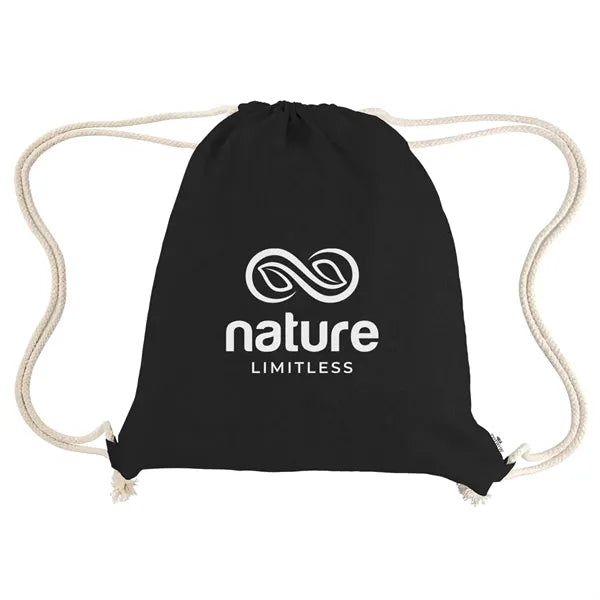 Nicole Recycled Cotton Drawstring Bag
