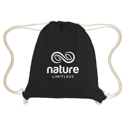 Nicole Recycled Cotton Drawstring Bag