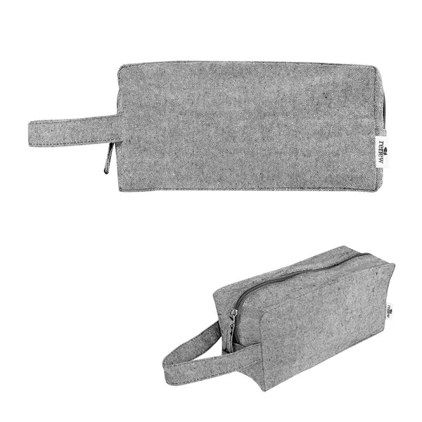 Brooke Recycled Cotton Toiletry Bag