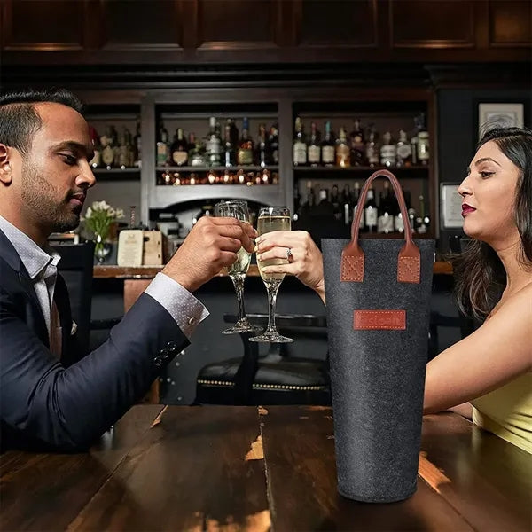 Holiday Wine Bags