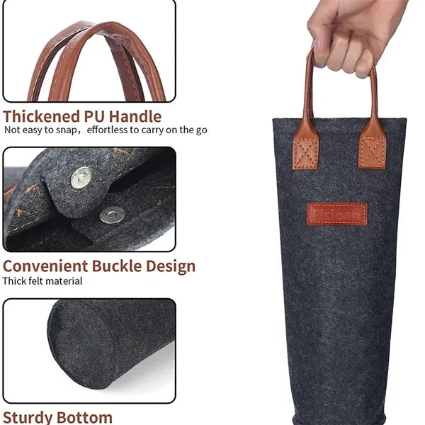 Holiday Wine Bags