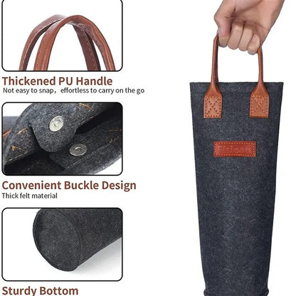 Holiday Wine Bags