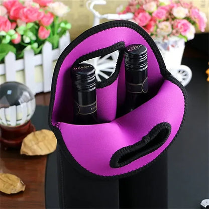 Holiday Wine Bags