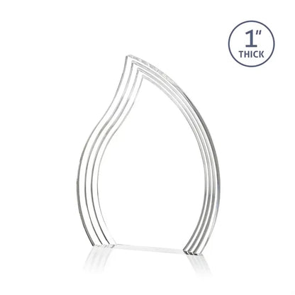 Tidworth Flame Award - Clear